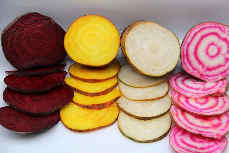 Variegated beetroot